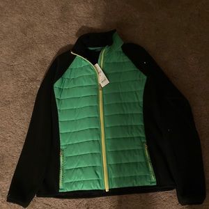 Ralph Lauren fleece zip up light jacket